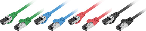 Cable: patch cord; S/FTP; Cat 8.1; LANBERG, PCF8-10CU-0025-B, PCF8-10CU-0025-BK |EN|