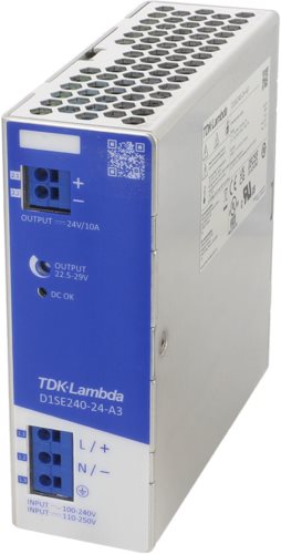 Alimentatore: impulsi; per guida DIN; TDK-LAMBDA; D1SE, D1SE120-24-A3, D1SE120-24-A4 |IT|