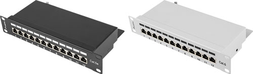 Patch panel; afgeschermd; LANBERG, PPF5-9012-B, PPF5-9012-S, PPF6-9012-B, PPF6-9012-S |NL|