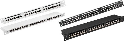 Patch panel; afgeschermd; LANBERG, PPS5-0024-B, PPS5-1024-B, PPS5-1024-S, PPS5-1048-B |NL|