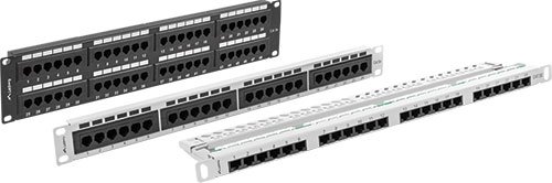 Patch panel; niet-afgeschermd; LANBERG, PPU5-0024-B, PPU5-0024-S, PPU5-1024-B, PPU5-1024-S |NL|
