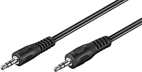 Jack 3,5mm plug - jack 3,5mm plug leads, CABLE-404/1.5, CABLE-404/2.5, CABLE-404/5 |EN|