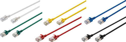 Cable: patch cord; F/FTP; Cat 6a; DIGITUS, DK-1632-A-003S-G, DK-1632-A-003S, DK-1632-A-003S-B |EN|
