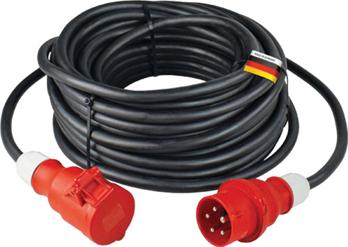 Extension lead; three-phase; AS SCHWABE, AS-60595, AS-61205, AS-60366, AS-60566, AS-60368 |EN|