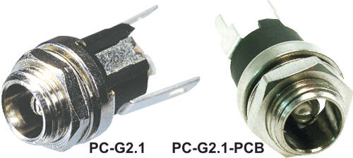 Connector: DC supply; socket, PC-G2.1, PC-G2.1-PCB, PC-G2.5, PC-G2.5-PCB |EN|