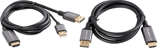 Cable: DisplayPort - HDMI; LANBERG, CA-DPHD20CU-0010BK, CA-DPHD20CU-0018BK, CA-HDDP20CU-0010BK |EN|