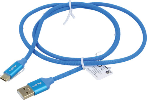 Cable: USB - USB; USB 2.0; Quick Charge 3.0; LANBERG, CA-USBO22CU-0005BL, CA-USBO22CU-0010BL |EN|