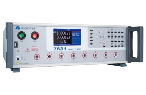 Safety tester; Hi-Pot; MICROTEST, MCT-7630, MCT-7631 |EN|