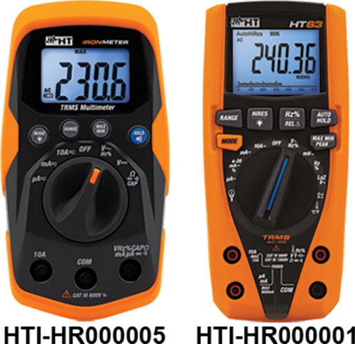Digital multimeter; HT INSTRUMENTS, HTI-HR000001, HTI-HR000002, HTI-HR000003, HTI-HR000005 |EN|
