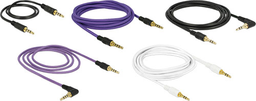 Cablu: Jack - Jack; stereo; DELOCK, DELOCK-83434, DELOCK-83435, DELOCK-83436, DELOCK-83437 |RO|
