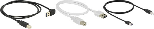 Cavo: USB - USB; USB 2.0; DELOCK, DELOCK-85183, DELOCK-85558, DELOCK-83541, DELOCK-83542 |IT|