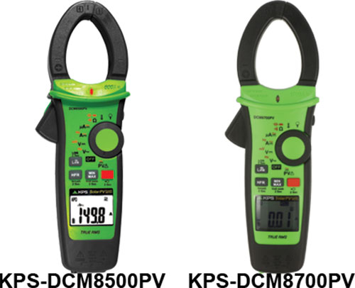Meter: multifunction; digital, AC/DC pincers type; KPS, KPS-DCM8500PV, KPS-DCM8700PV |EN|