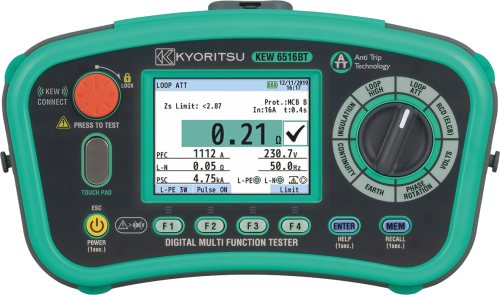 Messgerät: Elektroinstallation; KYORITSU, KEW6516BT, KEW6516BT-SET, KEW6516-SET |DE|