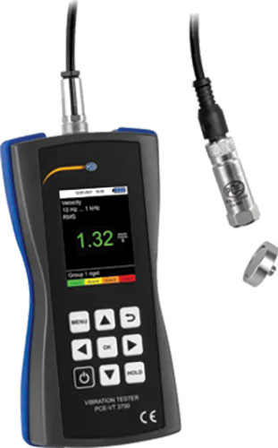 Vibrometer; PCE INSTRUMENTS, PCE-VT3700, PCE-VT3800, PCE-VT3800S, PCE-VT3950, PCE-PVS10 |EN|