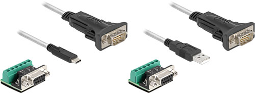 Convertitore USB - RS485; USB 2.0; DELOCK, DELOCK-64267, DELOCK-64268, DELOCK-64266 |IT|