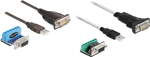 Convertitore USB - RS422/485; DELOCK, DELOCK-62406, DELOCK-63465, DELOCK-64055 |IT|