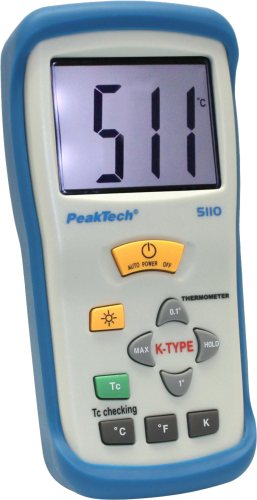 Meter: temperature; PEAKTECH, PKT-P5110, PKT-P5115, PKT-P5135, PKT-P5140 |EN|