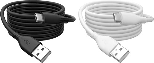 Cable: USB - USB; USB 2.0; silicone; DIGITUS, AK-300340-005-S, AK-300340-005-W, AK-300340-010-S |EN|