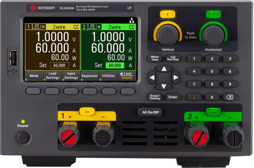Programmable electronic load DC; KEYSIGHT, EL34143A, EL34243A |EN|