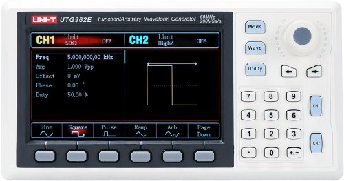 Laboratory generator: arbitrary, function; UNI-T, UTG1022X, UTG1022X-PA, UTG1042X, UTG2025A |EN|