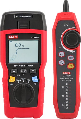 Tester: cablaggio LAN; UNI-T, UT685BKIT |IT|