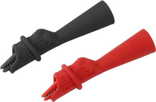 Pinça tipo crocodilo; 10A; CAL TEST, CT4439 |PT|