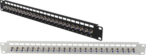 Patch panel; afgeschermd; LANBERG, PPRF-R624-B, PPRF-R624-S |NL|