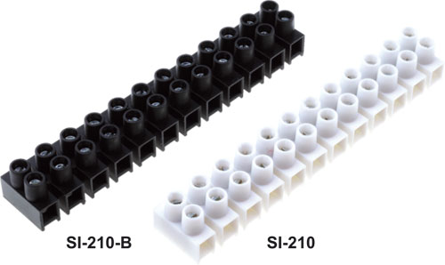 Termoplastiska kopplingsplintar, SIMET, SI-210, SI-210-B, SI-310, LTA12-4.0-BK, SI-412 |SV|
