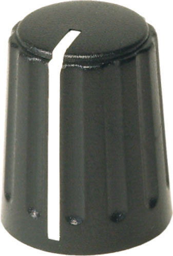 Pushed-on plastic knobs for 6 mm dia. shafts, GW13B, GW15B, GW18B, GW21B, GW28B |EN|