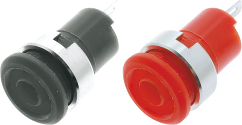 Socket; 4mm banana; insulated; SCI, BC-124/B, BC-124/R |EN|