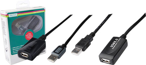 USB 1.1/2.0 active repeaters, A-DA-70130, DA-70130-4, A-DA-73100, A-DA-73101, A-DA-73102 |EN|