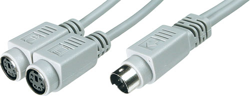PS/2 cables - adaptors for notebooks, C-PS2G2W, C-PS2G-DW |EN|