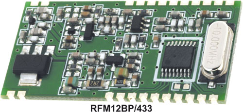 Modules radio de modulation FSK, HOPERF, RFM01-433-D, RFM01-433S1, RFM02-433-D, RFM12B-868DP |FR|