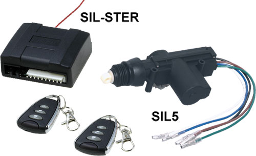 Central lock actuators, SIL2, SIL5, SIL-ZESTAW, SIL-STER, SIL-STER1, SIL-STER2 |EN|