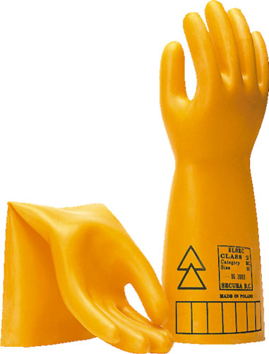 Electrically insulated gloves, ELSEC2.5, ELSEC5, ELSEC5/10, ELSEC5/9, ELSEC10, ELSEC20 |EN|