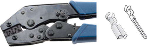 Narzędzie do zaciskania konektorów nieizolowanych i terminali (30 do 18 AWG), HT-225D |PL|