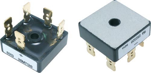 VISHAY three-phase bridge rectifiers (square), VS-26MT10, VS-26MT20, VS-26MT40, VS-26MT60 |EN|