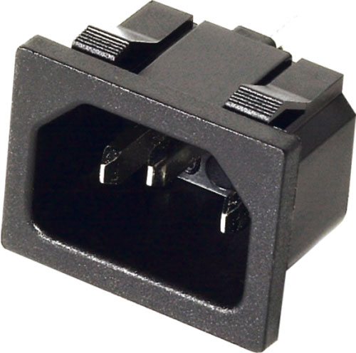 IEC inlets 16 A for panel mounting, snap-fitted, CS-029 |EN|