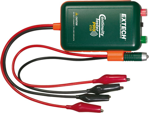 Tester: wire continuity; EXTECH, CT20 |EN|