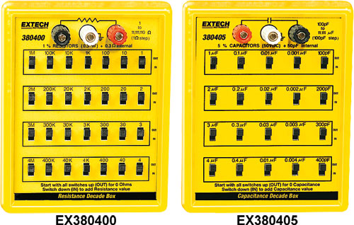 Resistance, capacitance, EX380400, EX380405 |EN|