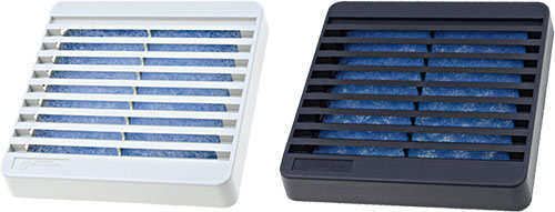 Plastic finger guards with filter, XPFA120BK, XPFA120CG, XPFA120GY, XPFA80BK, XPFA80CG |EN|