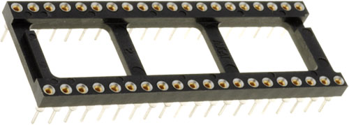 Socket: integrated circuits; THT; TE Connectivity, 2-1571552-2, 2-1571552-3, 2-1571552-4 |EN|