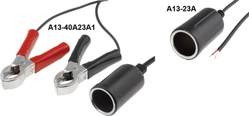 SCI cigarette lighter socket extension cords, A13-23A, A13-40A23A1 |EN|