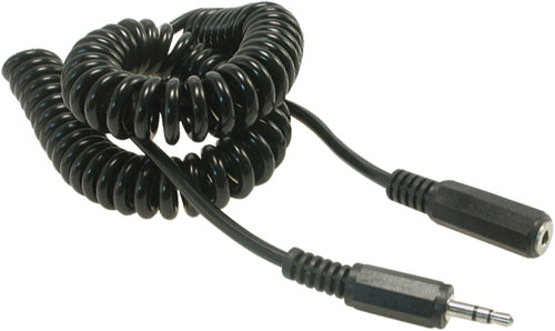 Jack Plug - Jack socket stereo coiled cables, CABLE-405/Q, CABLE-403/5S/Q |EN|