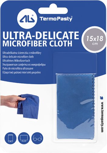 Cloth; microfiber; cleaning, WIPE-MICROF, WIPE-MICROF30X30/5 |EN|