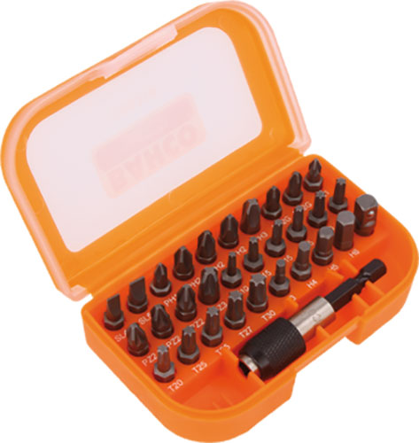 Tools set: screwdriver bits; BAHCO, SA.59/S31B |EN|
