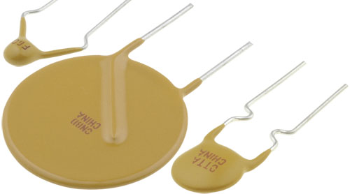 Fuse: PTC polymer; LITTELFUSE, RXEF005, RXEF010, RXEF017, RXEF020, RXEF025, RXEF030, RXEF040 |EN|